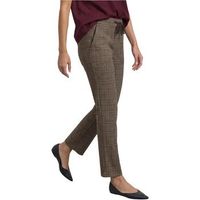 street one pantalones bonny mw l28 woven check 381382 para mujer