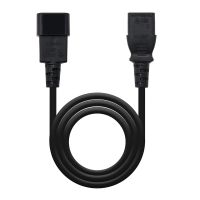 nanocable cable de alimentacion cpu c13 hembrac14 macho 3m negro