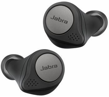 JABRA Elite Active 75T Wireless Bluetooth Earphones - Black, Black