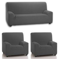 funda sofa denia ajustable trio  rufino diaz gris