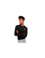 sudadera the north face raglan red box negro hombre