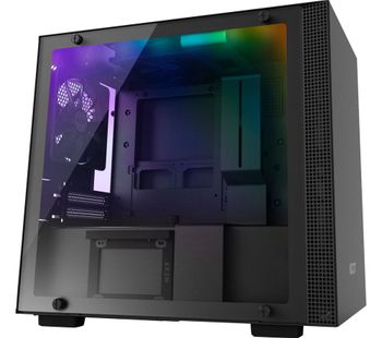 H200i Mini-ITX Mid-Tower PC Case - Black, Black
