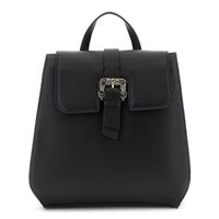 mochila con solapa y hebilla joya black