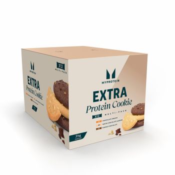 Myprotein Extra Protein Cookie, Variety Box | 12 galletas - 12cookies - Chocolate, Variety