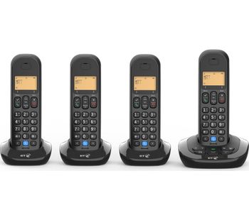 BT 3880 Cordless Phone - Quad Handsets