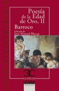 poesia de la edad de oro ii barroco