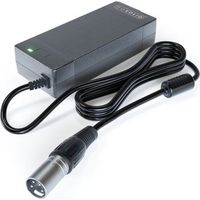 cargador compatible con qwic performance qwic trend qwic compact 36v - xlr 4 pines go solid