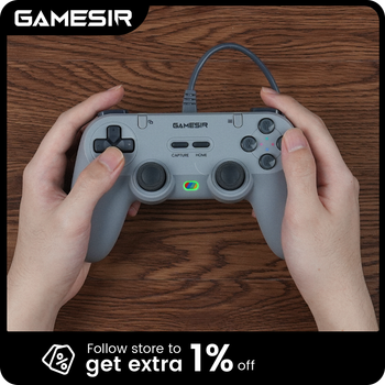 Control GameSir Tegenaria Lite para Switch con Palancas con Sensor Hall, 1000Hz de Frecuencia de Sondeo, Sin Desviación para Nintendo Switch 2 y PC