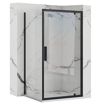 Cabina De Ducha Rea Rapid Swing 70x90 Black