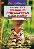 animales y personajes con macetas faciles de hacer