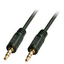 Lindy 35641 cable de audio 1 m 3,5mm Negro
