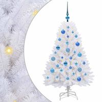 arbol de navidad artificial con ramas articuladas 120 cm vidaxl