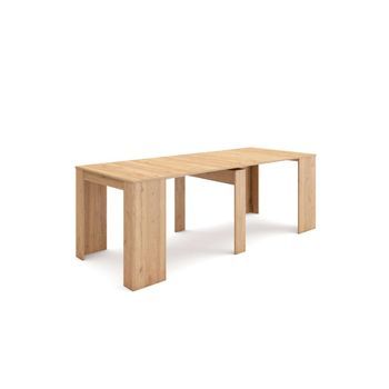 Mesa Extensible Adamuz Adaptable Para Comedor Y Cocina