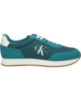 de calvin klein ym0ym00746 retro runner 0g3 bayou-oil blue-creamy white