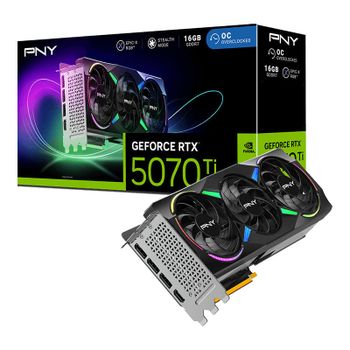 PNY GeForce RTX 5070 Ti 16GB EPIC-X RGB Triple Fan OC
