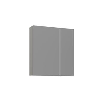 Mueble De Baño Con Espejo  - 60 X 16 X 66 Cm - Cachemira Mate