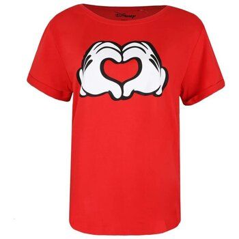 Disney Camiseta manga larga Love Hands para mujer