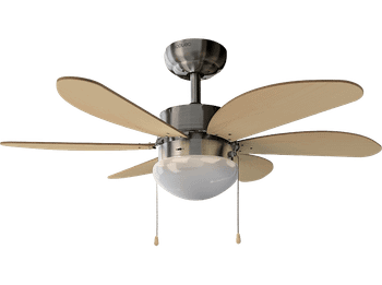 Ventilador de techo - Cecotec EnergySilence Aero 350, 50 W, 3, Cream