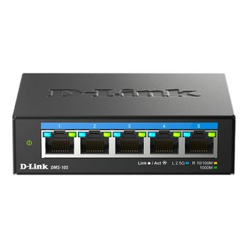 D-Link DMS-105 Switch Multigigabit No Administrado 5 Puertos Ethernet 2.5Gbps