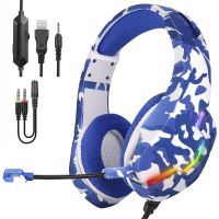 auriculares dam electronics j10 con cable minijack gaming rgb microfono negro