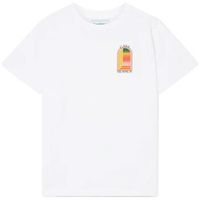 casablanca camiseta t-shirt gradient arch white para hombre