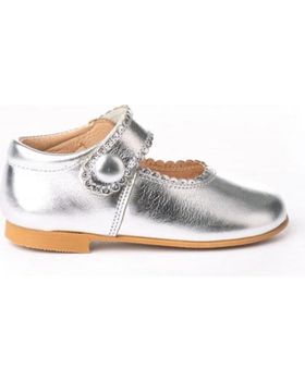 de ANGELITOS ZAPATO MERCEDITAS PIEL 1502 PLATA
