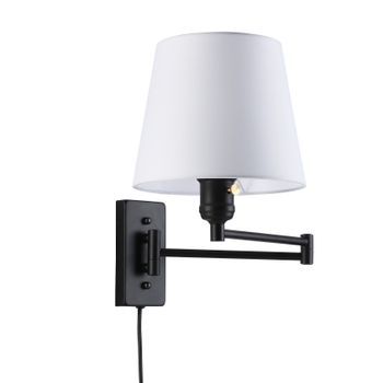 Aplique De Pared Con Brazo Articulado Y Enchufe 
