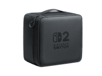 reacondicionado seminuevo muy bueno funda nintendo switch 2 - carrying case todo en uno para 2 negro