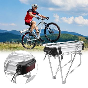 [EU/USA Direct] HANIWINNER HA074-03 48V 15Ah 720Wh Batería para bicicleta eléctrica trasera con portaequipajes, reemplaz