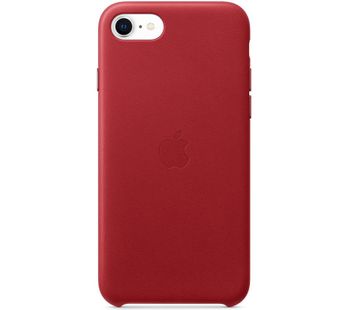 APPLE iPhone SE Leather Case - Red, Red