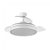 ventilador led con aspas retractiles esparta plus cct 72w