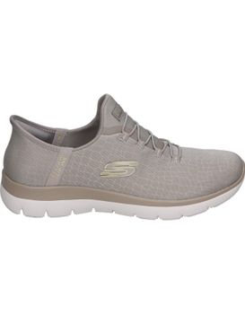 Zapatillas Veganas Para Mujer Skechers Slip-ins Summits Classy Night 150128-tpgd Color Taupe 37