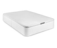 pack de canape polipiel blanco  colchon viscoelastico