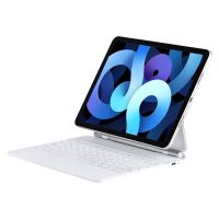 royal bailey mk-x7 funda con bluetooth teclado para ipad air 112024ipad air 5 1092022ipad air 4 1092020ipad pro 112022202120202018 blanco