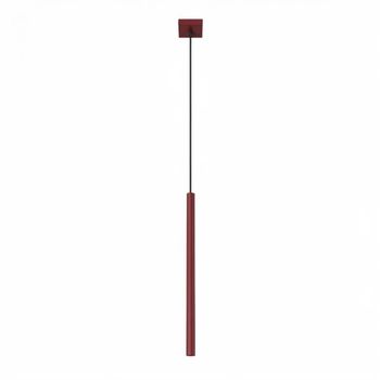 Lámpara colgantes borgoña acero alt. 120 cm