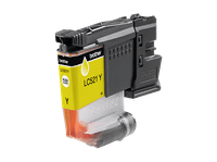 cartucho de tinta - brother lc521y 500 paginas impresion amarillo