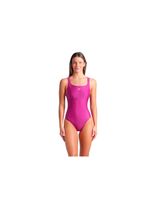 banador de natacion arena solid swimsuit mujer morado