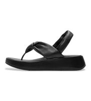fitflop para mujer a2a-001 sandalias de piel f-mode knot negro 39 1 a 3cm ninguno casual