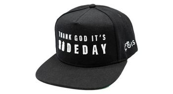 Gorra cois  gracias a dios que es rideday  negra