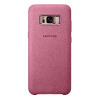 samsung alcantara cover rosa para galaxy s8 plus