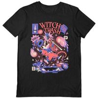 ilustrata camiseta witch trash para hombre