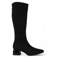 miss elastic zapatos de tacon bota ante strech linea fax para mujer
