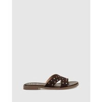 obvio sandalias sandalia mencia marron para mujer