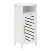 mueble bajo orea rectangular 30 x 36 cm 1 puerta blanco - 5 five simply smart