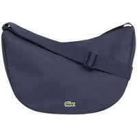 lacoste bolso de mano bolso de media luna mediano neocroc de azul para hombre