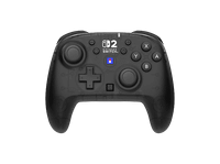 mando nintendo switch 2 - hori horipad turbo compatible con 2 inalambrica palancas analogicas tmr funcion 10h negro