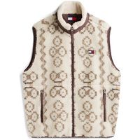 tommy jeans chaquetas tjm teddy aop vest para hombre