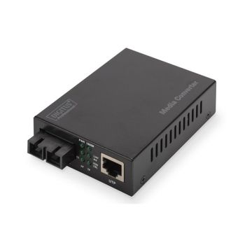 Convertidor de medios Digitus Gigabit RJ45 / SC 1000 Mbit/s Multimodo 500 m