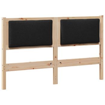 Cabecero Otro Marrón 140 Cm Madera Maciza De Pino