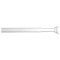 barra telescopica para cortina de ducha blanca 185 cm sealskin